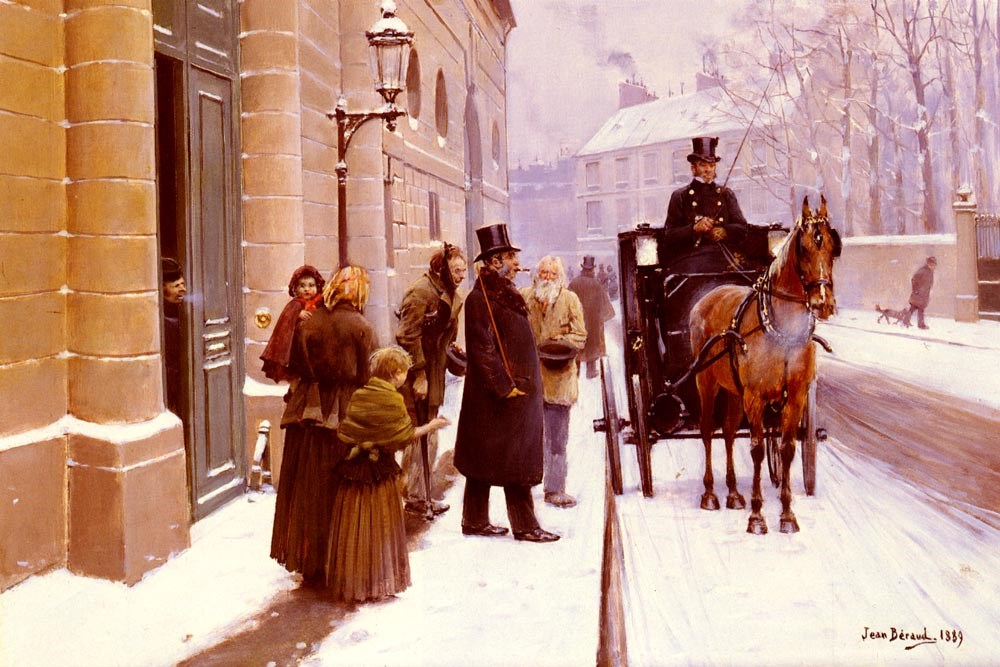 La Sortie Du Bourgeois The Departure