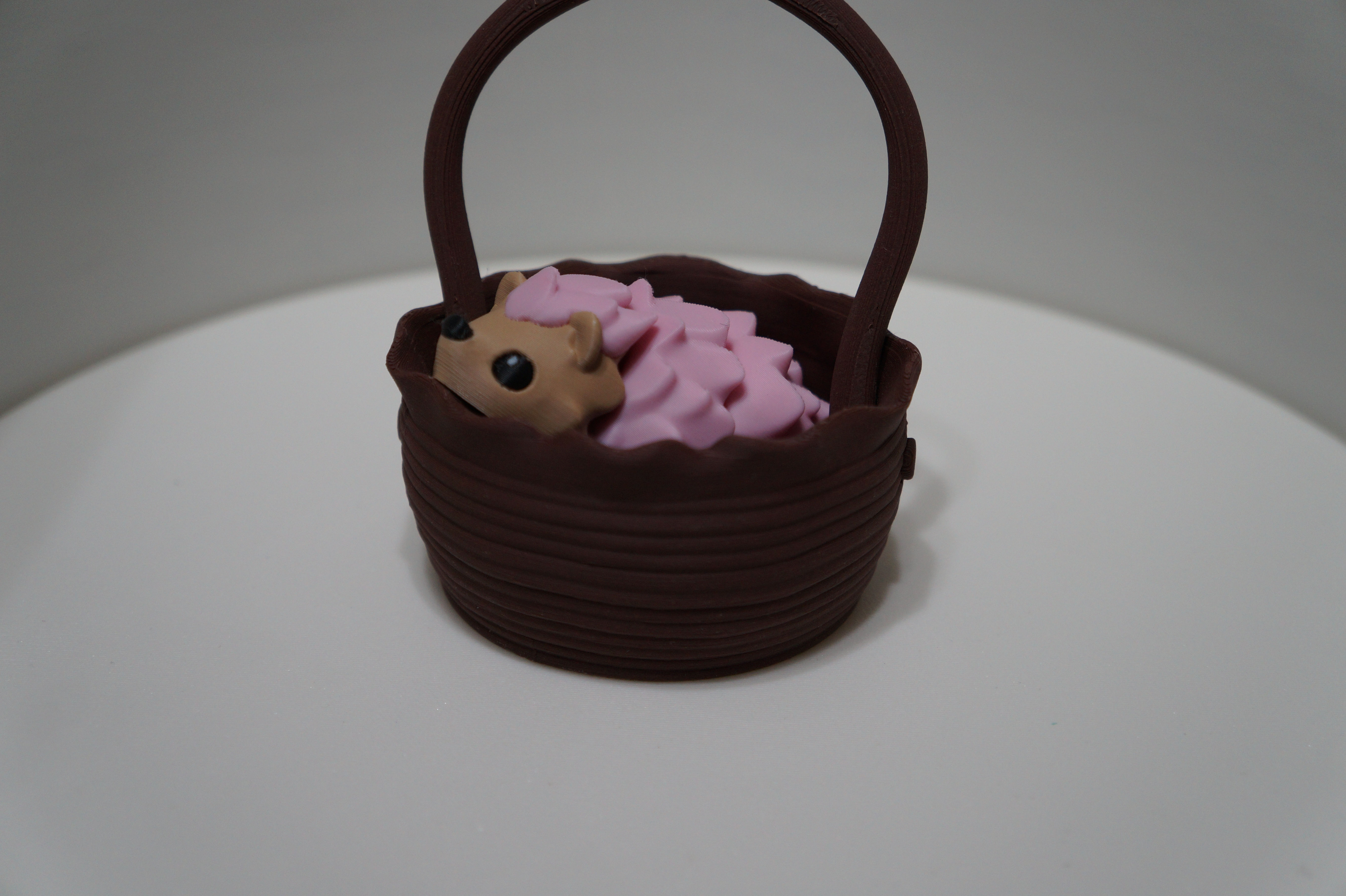 Baby Hedgehog & Basket