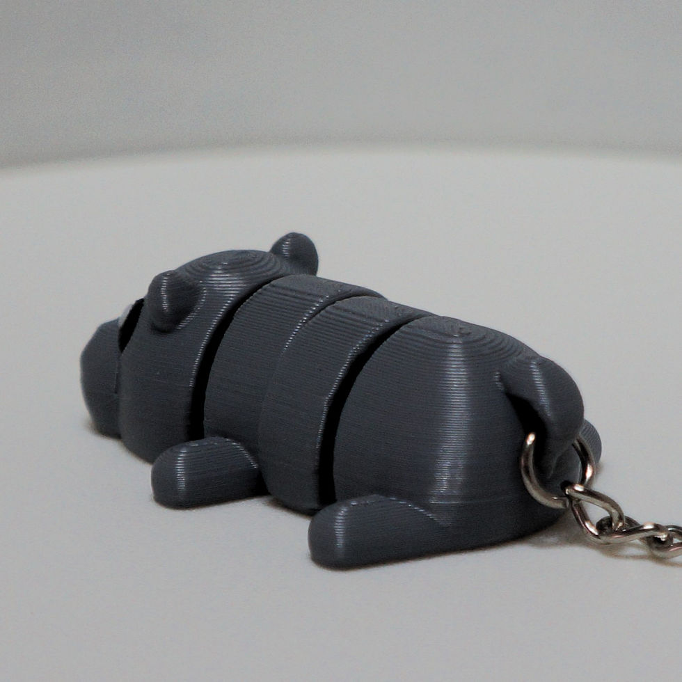 Thumbnail: Hippo Keychain