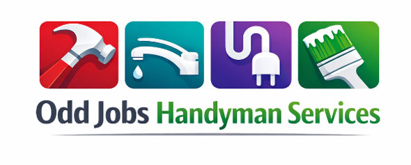 Odd Jobs Handyman Services logo design_e