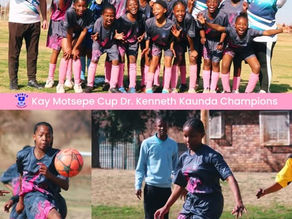 Saints Christian School U/13 Girls Crowned Dr. Kenneth Kaunda Kay Motsepe Cup Champions