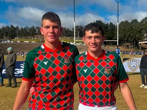 Volkies-Rugbyatlete Albert Odendaal en Kyle Hattingh Blink Uit by Nasionale Afgri Rugby Week