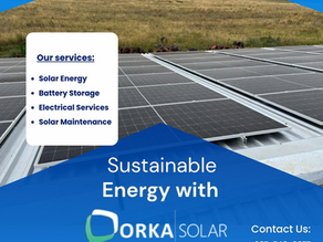 Powering the Future: Orka Solar Brings Sustainable Energy Solutions to Your Doorstep