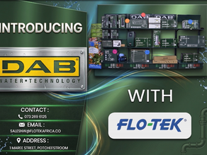 Flo-Tek Introduces DAB Water Technology Range with Massive Savings on Premium Water Pumps