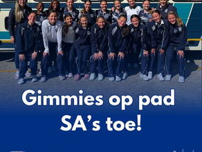 Gimmies se o/14A- en o/17A-netbalspanne neem deel aan SA-kampioenskappe