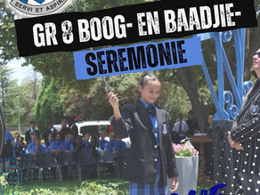 Hoërskool Ferdinand Postma Verwelkom Graad 8-Leerders met Besondere Boog- en Baadjieseremonie