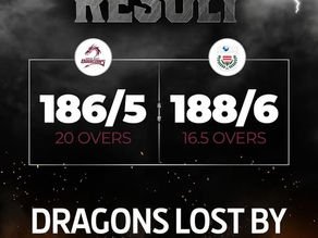 High Scores, Hard Fight – But Dragons Fall Short in T20 Clash at Newlands