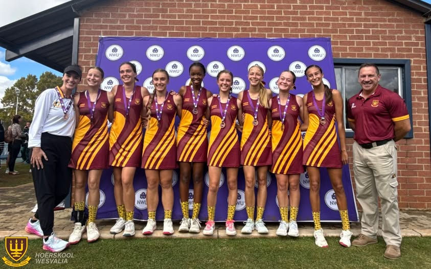 Brons vir Wesvalia: o/14A-Netbalspan Skitter in NWU Prestige-Reeks