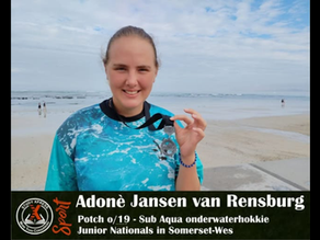 Potch o/19-Onderwaterhokkiespan Gaan Haal Silwer by Junior Nationals