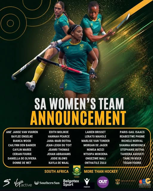 Green and Gold Glory: Curro Klerksdorp Alumna Lerato Mahole Selected for SA Women’s Hockey Team