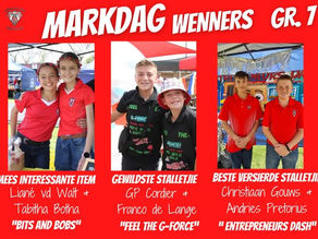 Gr. 7 Lentemark: Kreatiwiteit wat skitter – Markdag-wenners
