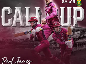 To the Skies, Young Dragon! Paul James Snaps Up Prestigious SA U19 Call-Up for England Tour