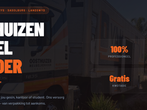 Oosthuizen Meubelvervoer: Trek met Gemoedsrus, Landswyd