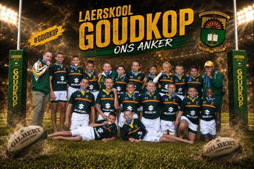 Goudkop se o/13A-Rugbyspan Gekroon as Amptelike Ligawenners!