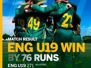 South Africa U19 Fall Short in High-Stakes Series Decider Despite Standout Individual Performances in Beckenham