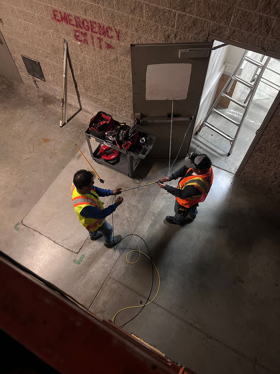 Westfield Valley Fair - Fiber Optic Installation