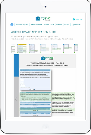 myVisa Toolkit | Application Form Guide