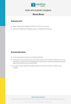 Application Feedback 2 _ myVisa Toolkit