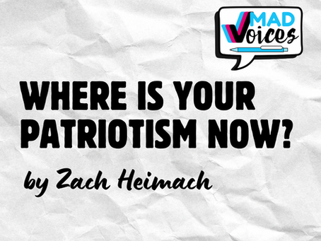 Where is your patriotism now?