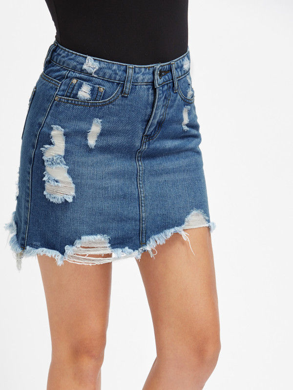 Thumbnail: Sexy Stretch Short Ripped  Women