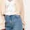 Thumbnail: Relaxed Straight Leg Jeans With Turn Up in Bleach Wash