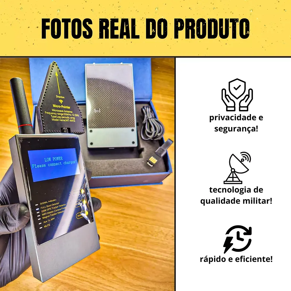 Thumbnail: Detector de Sinal RF WT10