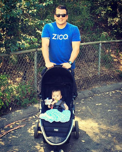 Daddy play date at the zoo
