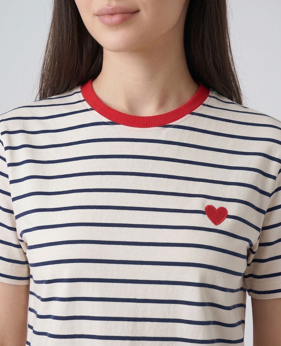Miniature : T-shirt Emma Créme