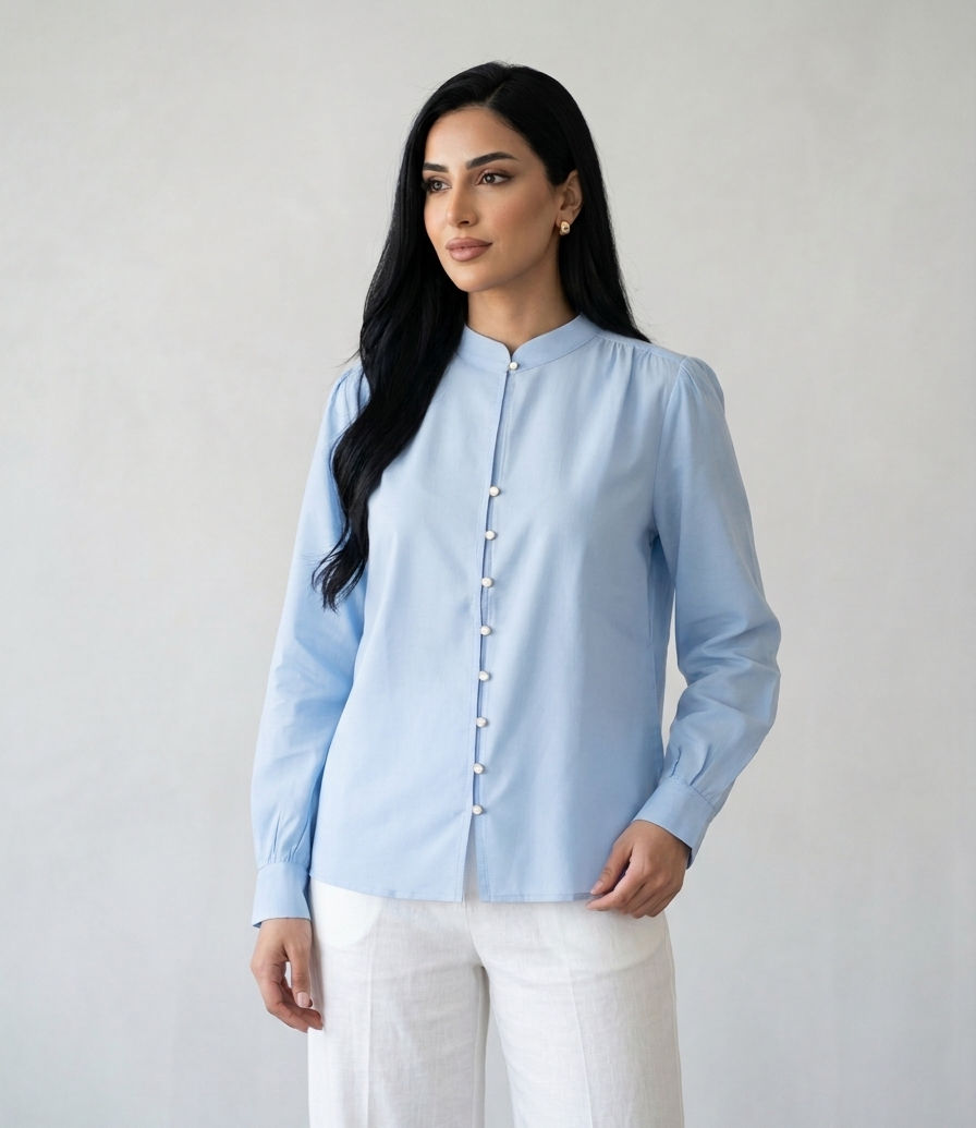 Chemise Sonia Bleu