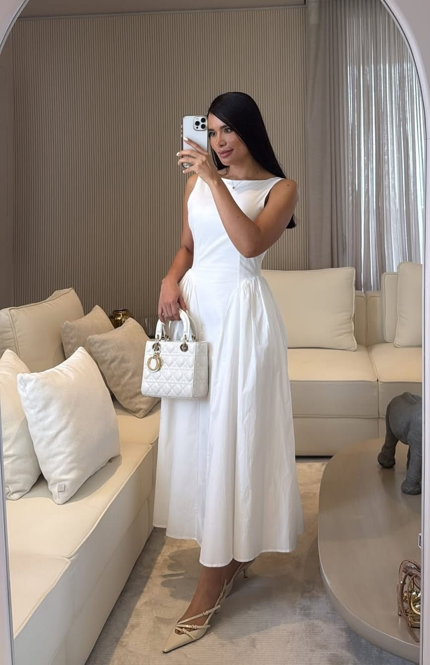 Miniature : Robe Selena Blanc
