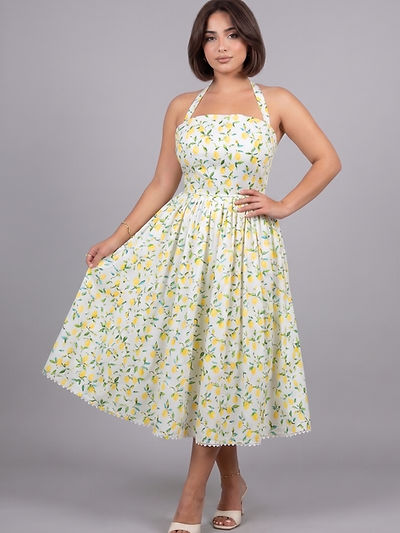 Robe Doni citron