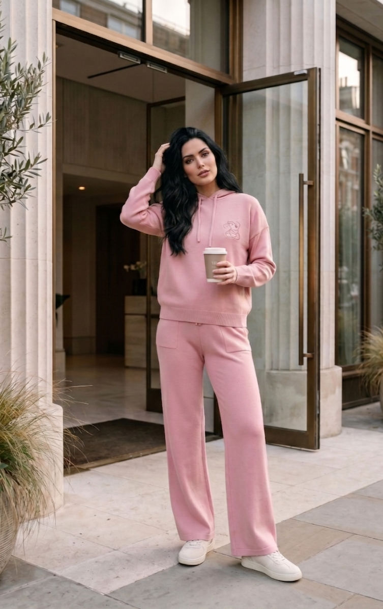 Set Medina Motif Dabdoub Pink