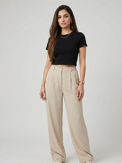 Pantalon Nuria Beige