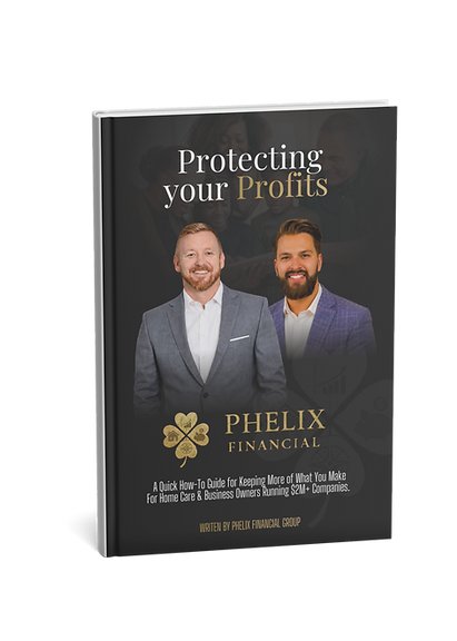 Protecting Your Profits guide by Phelix Financial, with Jason Van Horn and Daniel Baker on the cover