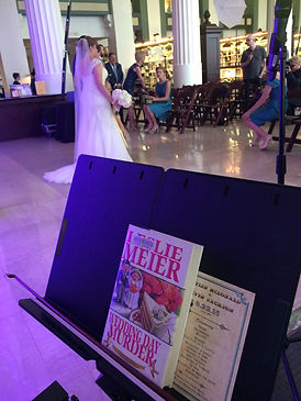 Carray Music, Wedding, Kansas City Central Library, Wedding Day Murder