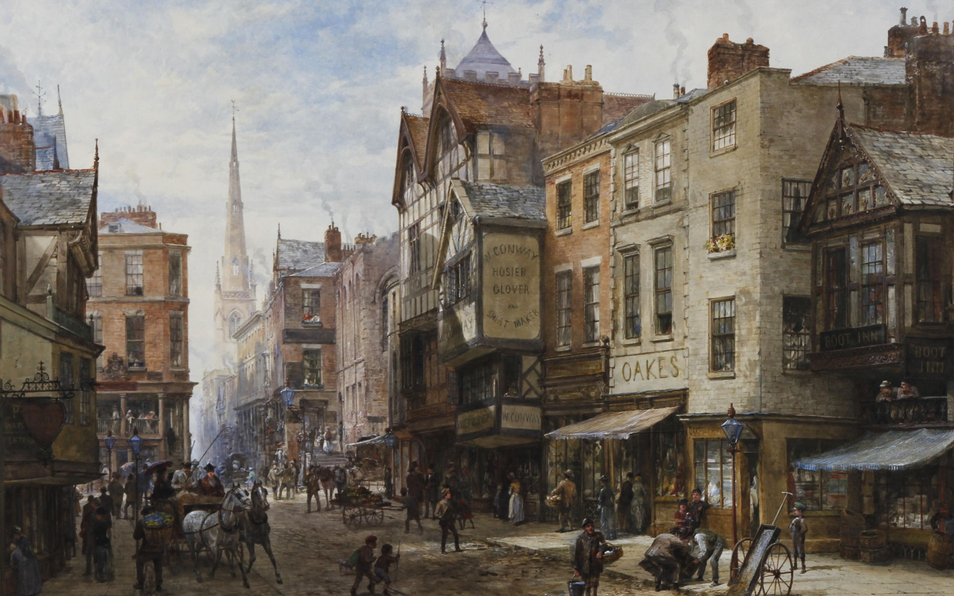 LONDÝN: STARÁ ANGLICKÁ ARCHITEKTURA od LOUISE RAYNER