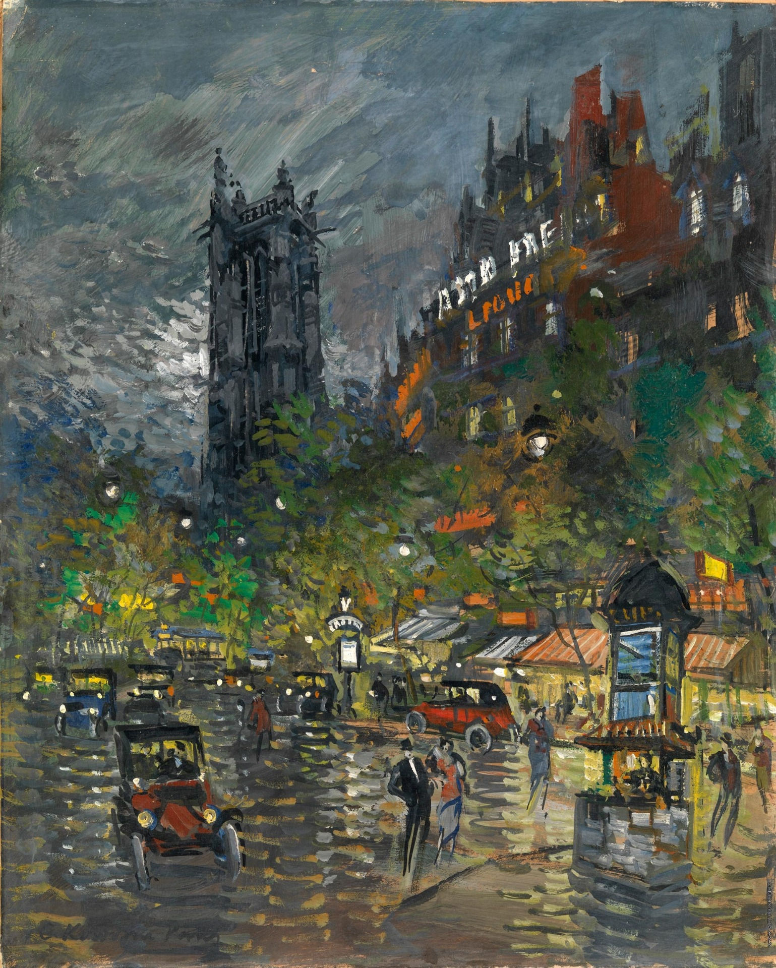 VĚŽ SAINT-JACQUES od KONSTANTIN KOROVIN
