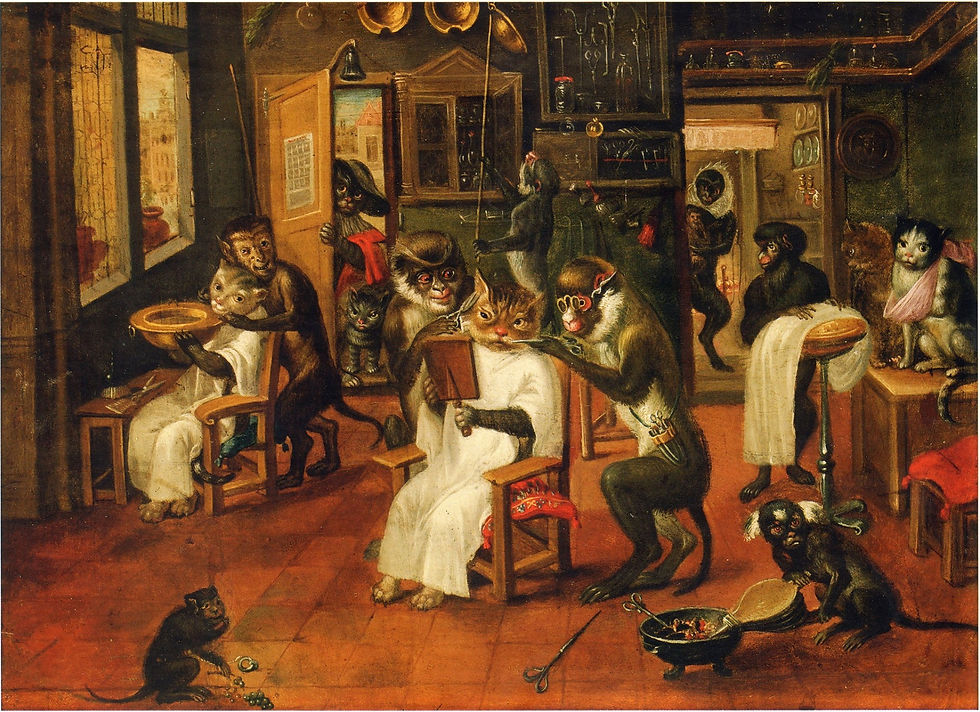 U KOČIČÍHO KADEŘNÍKA od DAVID TENIERS