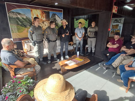 Segurança na área rural é tema de encontro na 34ª Festa da Colônia 