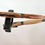 Thumbnail: Handmade Zebrawood Saturn Ballpoint Pen with Gun Metal Plating
