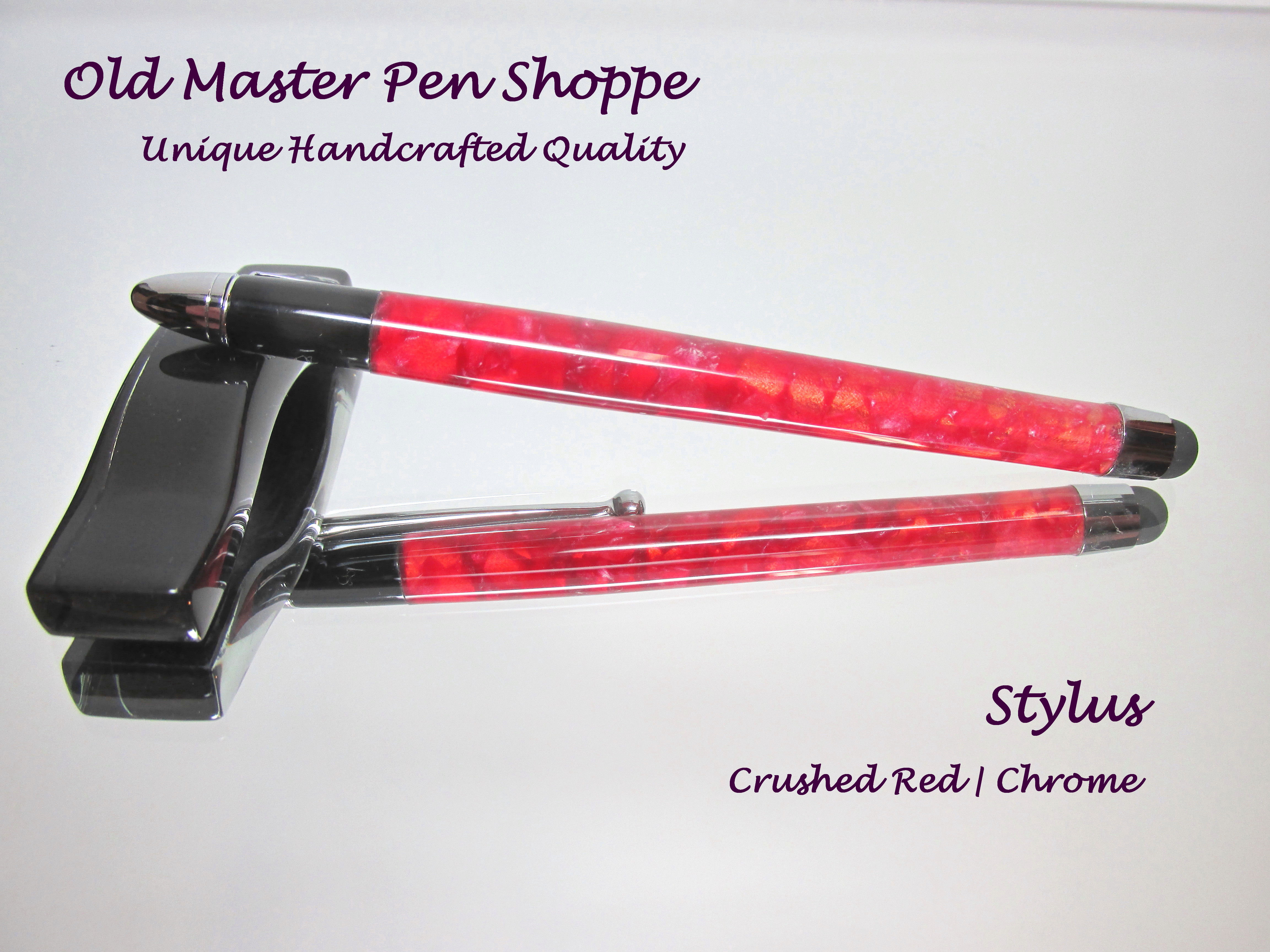 Crushed Red with Chrome Plating