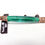 Thumbnail: Skeleton Key Emerald Green Ballpoint Pen with Copper Plating