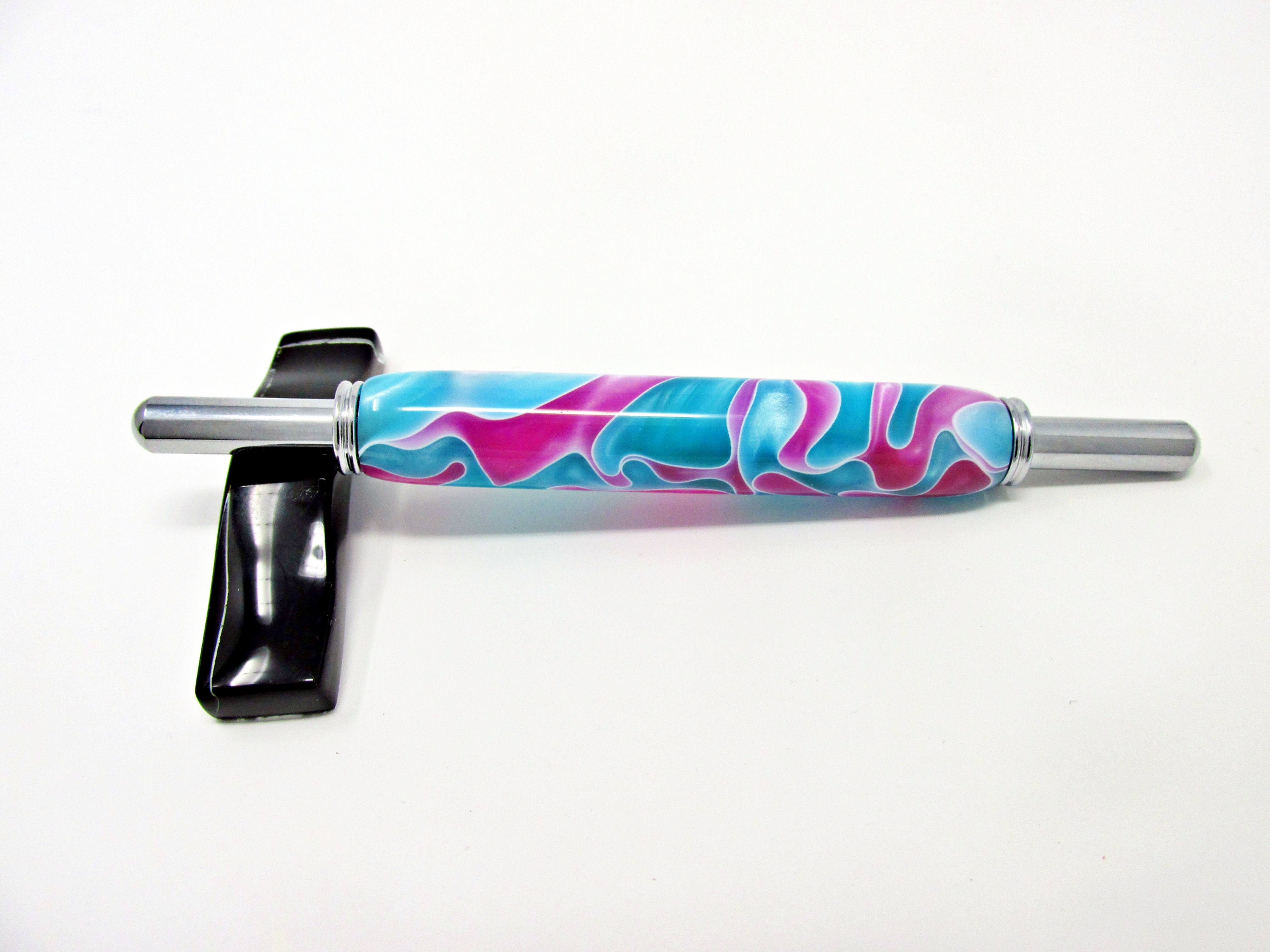 Handmade Caribbean Cove Needle Threader With Chrome Plating