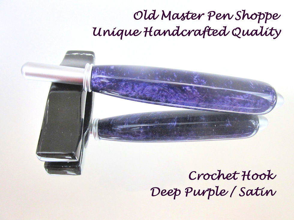 Deep Purple With Satin Plating
