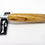 Thumbnail: Handmade Zebrawood Crochet Handle with Hook in Satin Plating