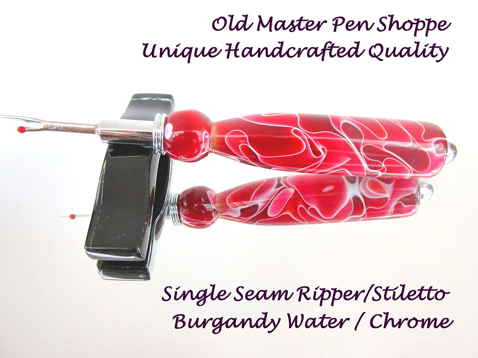 Thumbnail: Burgandy Water with Chrome Plating