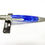 Thumbnail: Handmade Knights Armor Sapphire Blue Ballpoint Pen with Antique Pewter Plating