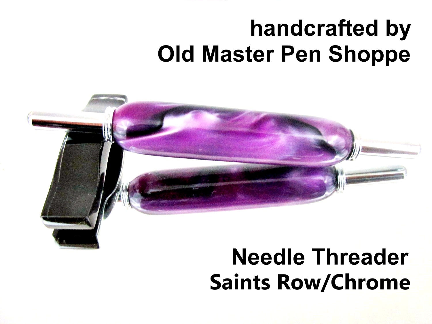 Handmade Saints Row Needle Threader With Chrome Plating