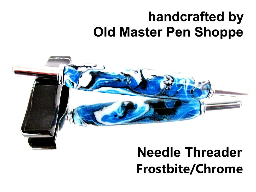 Handmade Frostbite Needle Threader With Chrome Plating