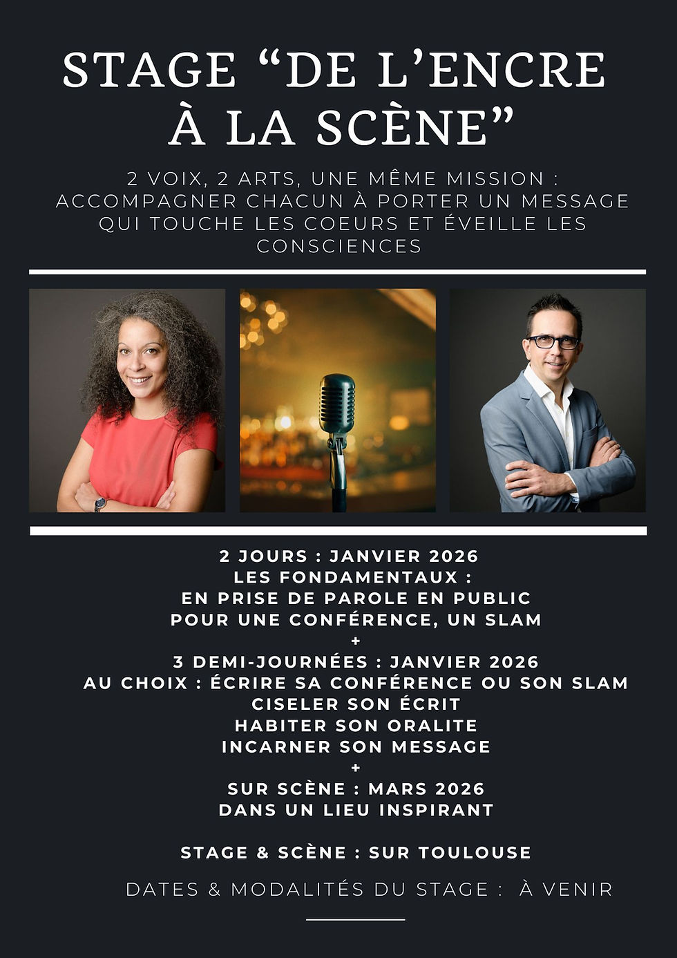 Stage prise de parole en public Toulouse